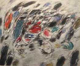 Strzend hell, 1964, l auf Hartfaserplatte, 164 x 200, 18.200,00 €