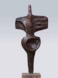 Small Upright Figure B, Bronze, 1973